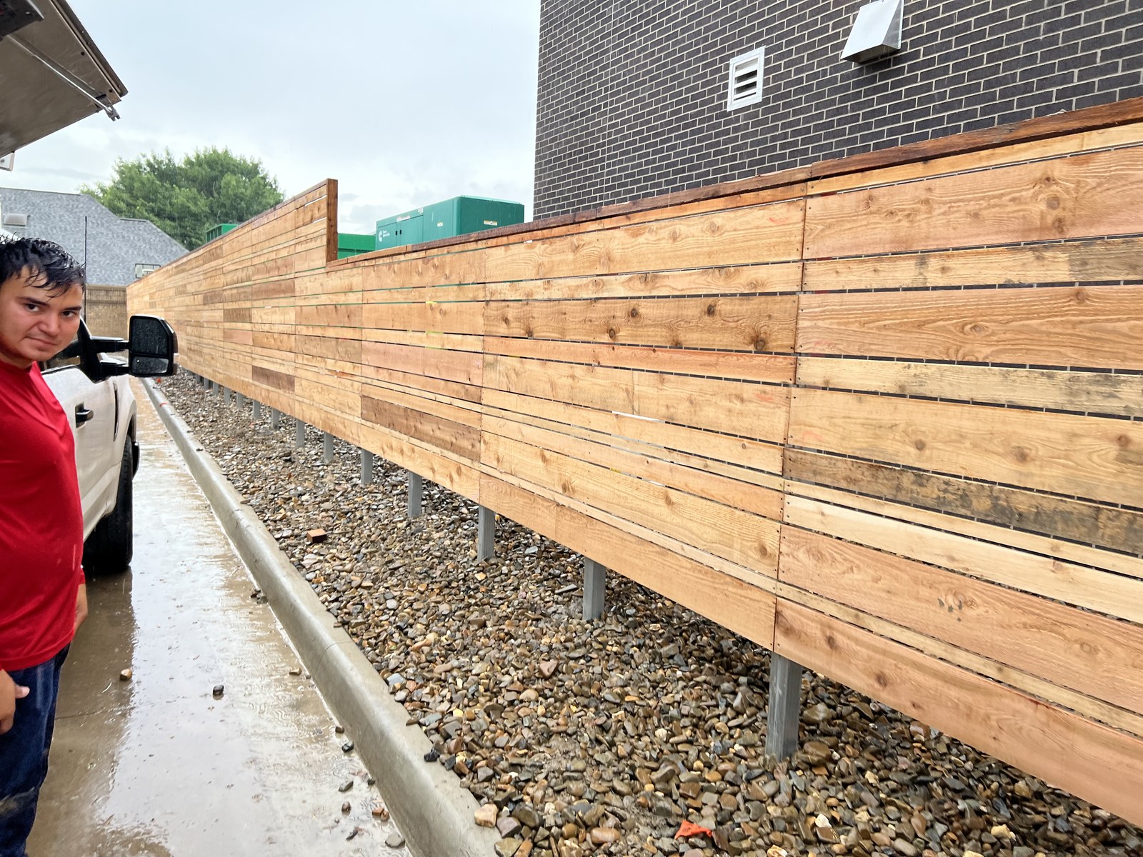 Ranch style pipe fence in Sanger TX by Landeros Fence