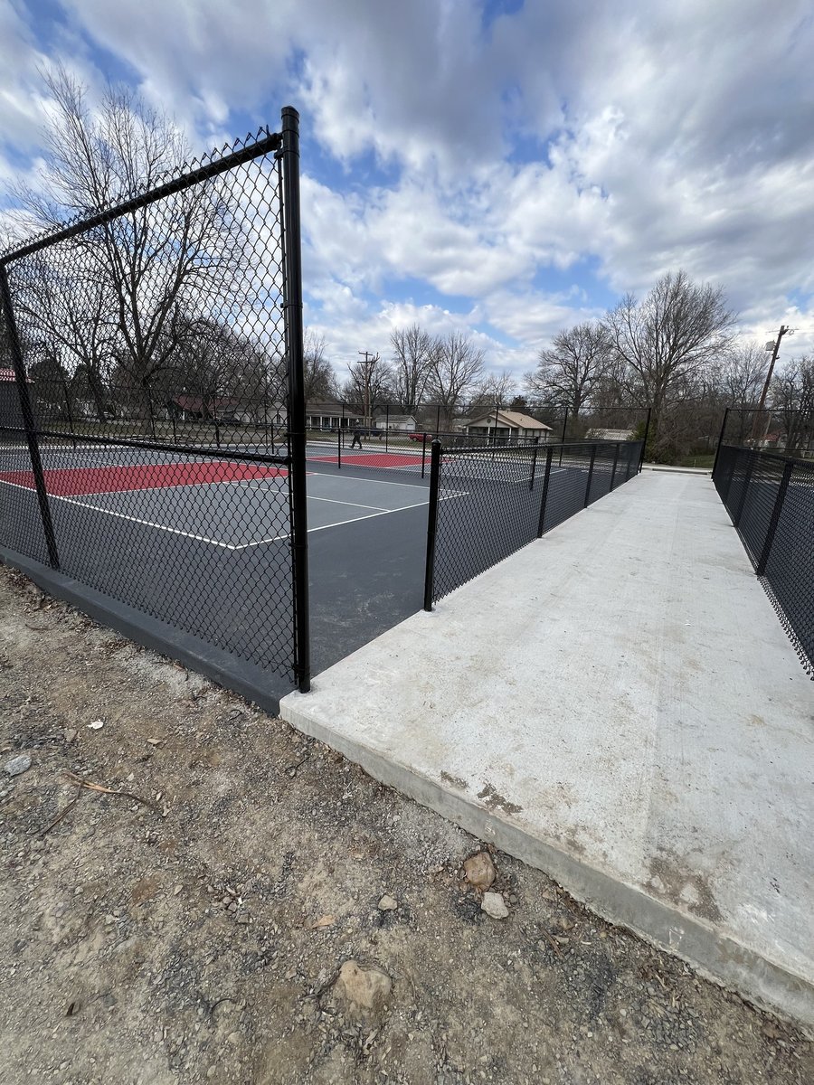 Residential street fence in Decatur TX by Landeros Fence